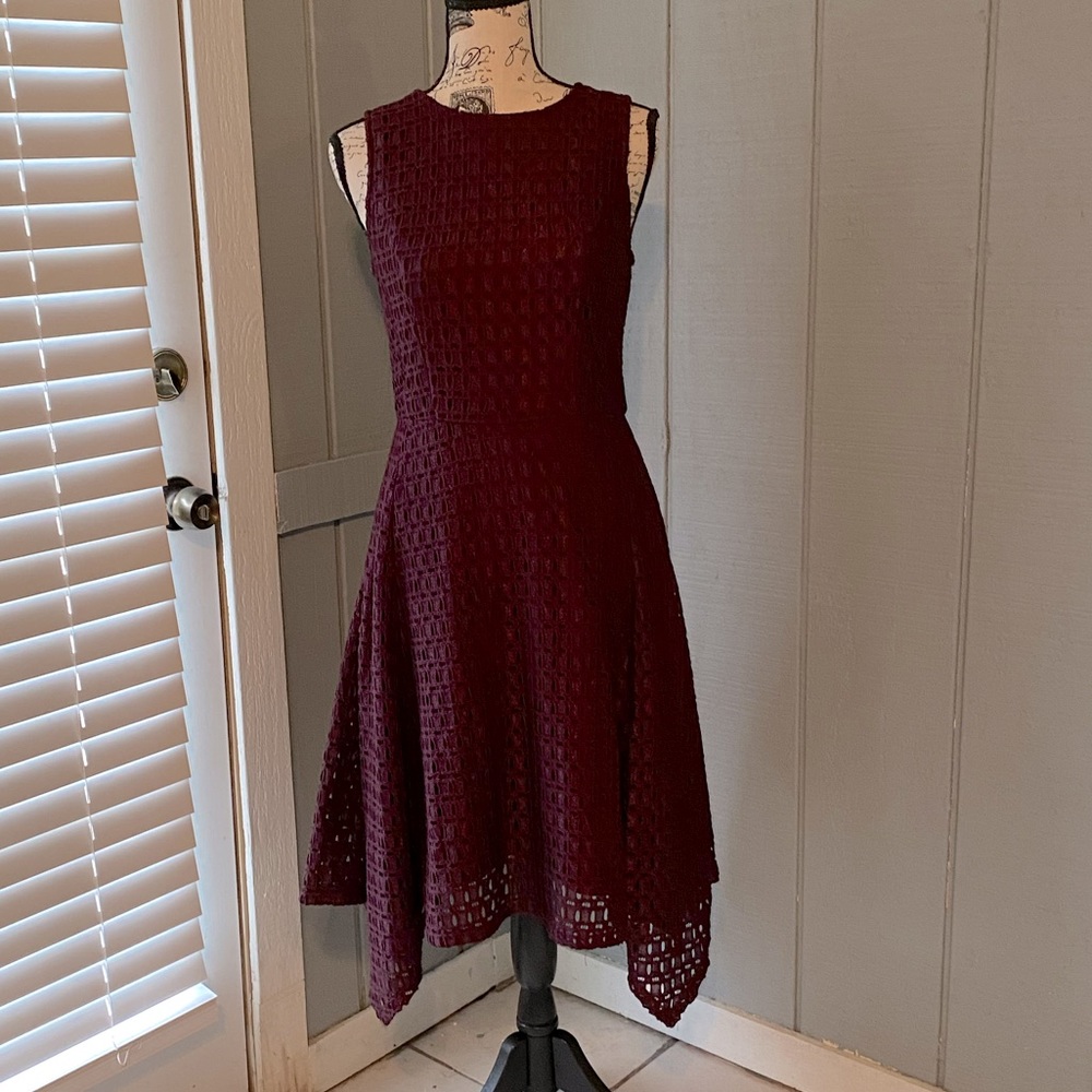 Luxology Burgundy Dress Size Small